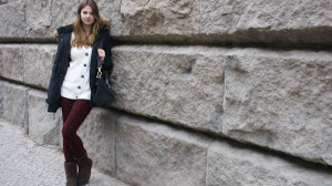 burgundy leo