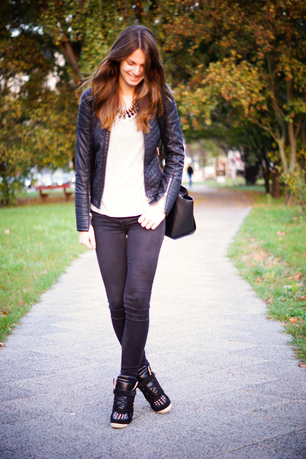 Zara Sneaker Wedges