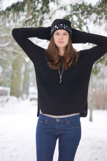 Bejeweled Beanie