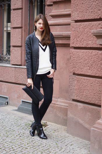 Black and White and a Touch of Red