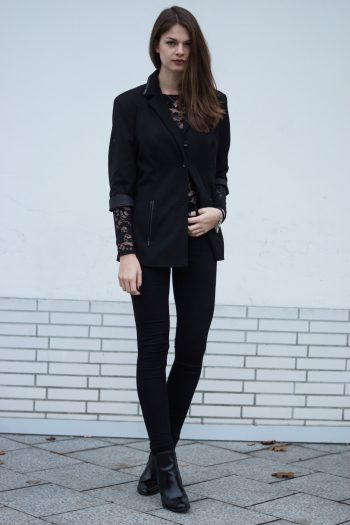 Festive Outfit: Lace Details