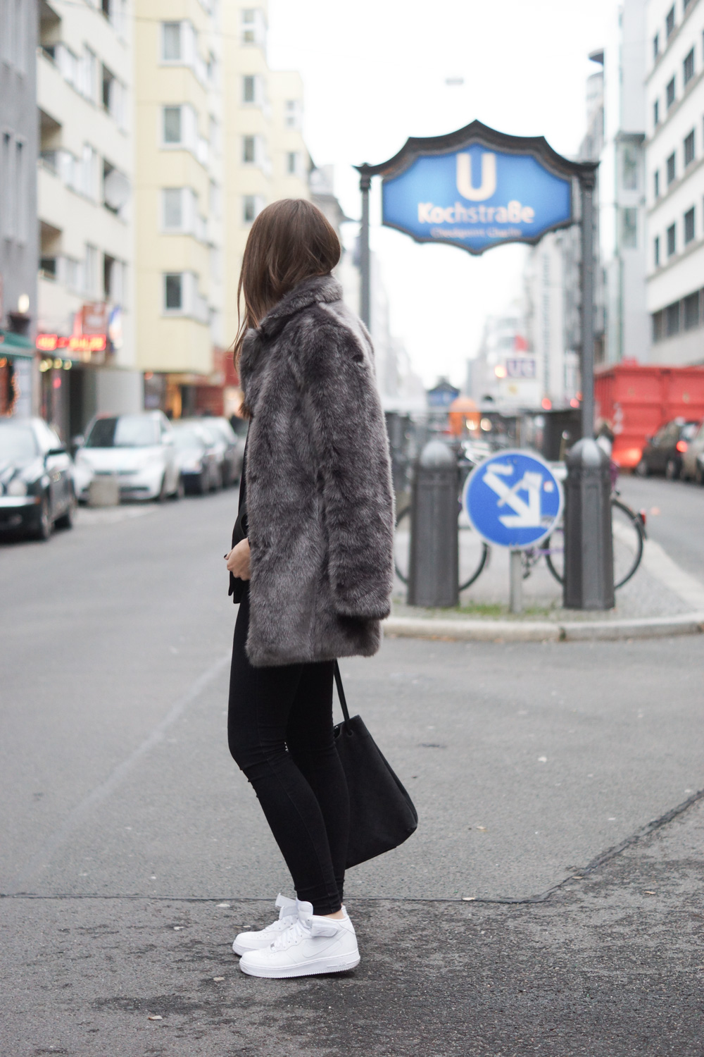 Warehouse Faux Fur Jacket