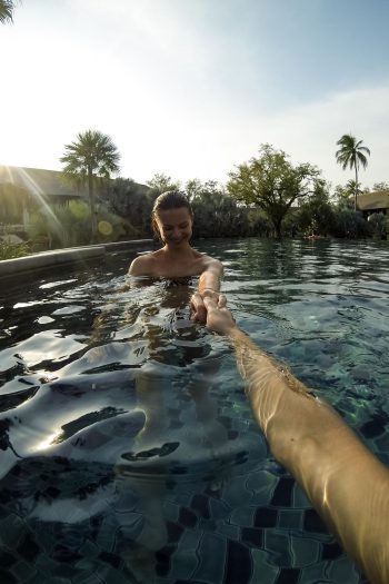Am Pool