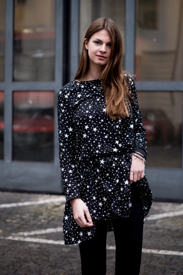 Dress over Jeans