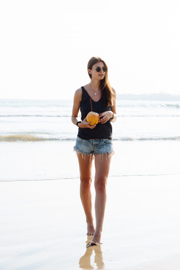 einfaches Reiseoutfit
