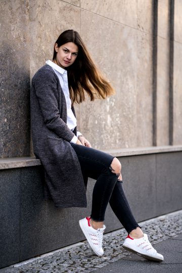 Wie trägt man weiÃe Sneakers