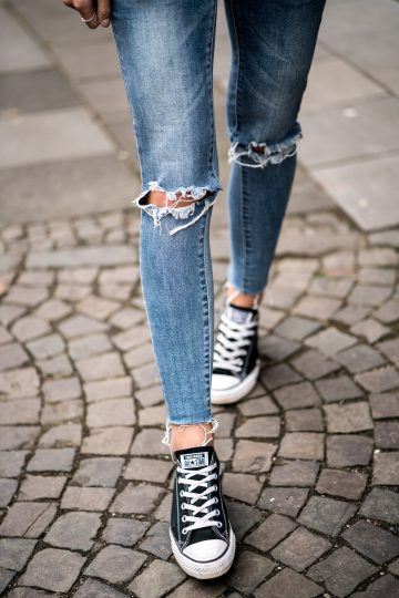 wie trägt man Converse