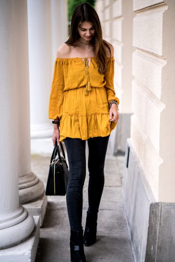 Wie trägt man off shoulder?