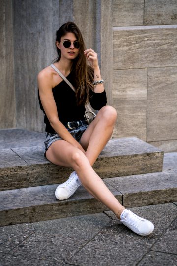 One Shoulder Pullover