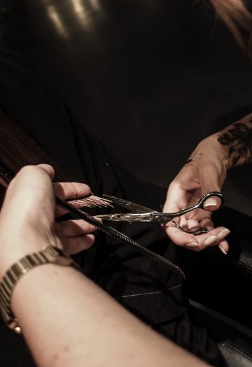 Friseurbesuch Shan Rahimkhan