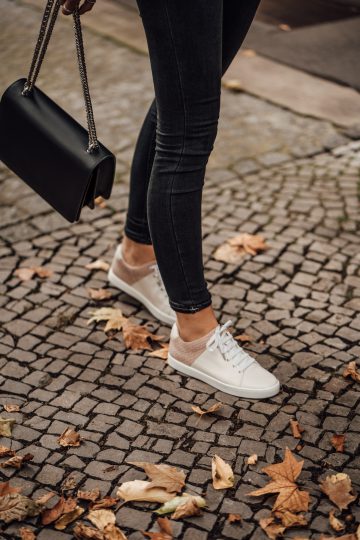 Wie trägt man weiÃe Sneakers