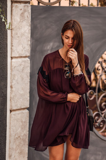 Wie trÃ¤gt man ein lockeres Kleid