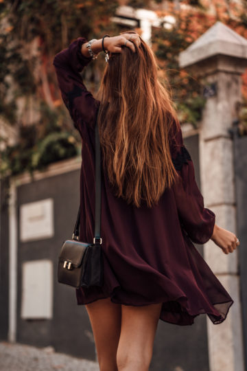 Im November Kleid tragen
