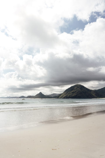 Strand im Süden Lomboks