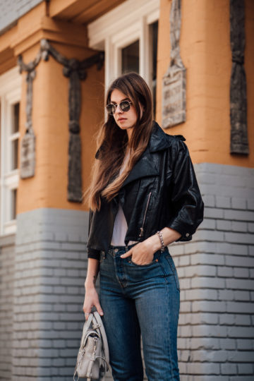 leather jacket spring trend 2018