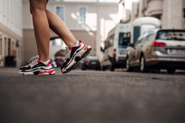 Balenciaga Sneakers mit Pink
