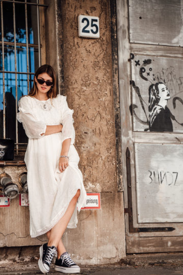 WeiÃes Kleid von Mango