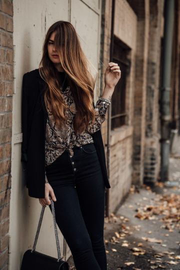 casual schickes Herbstoutfit