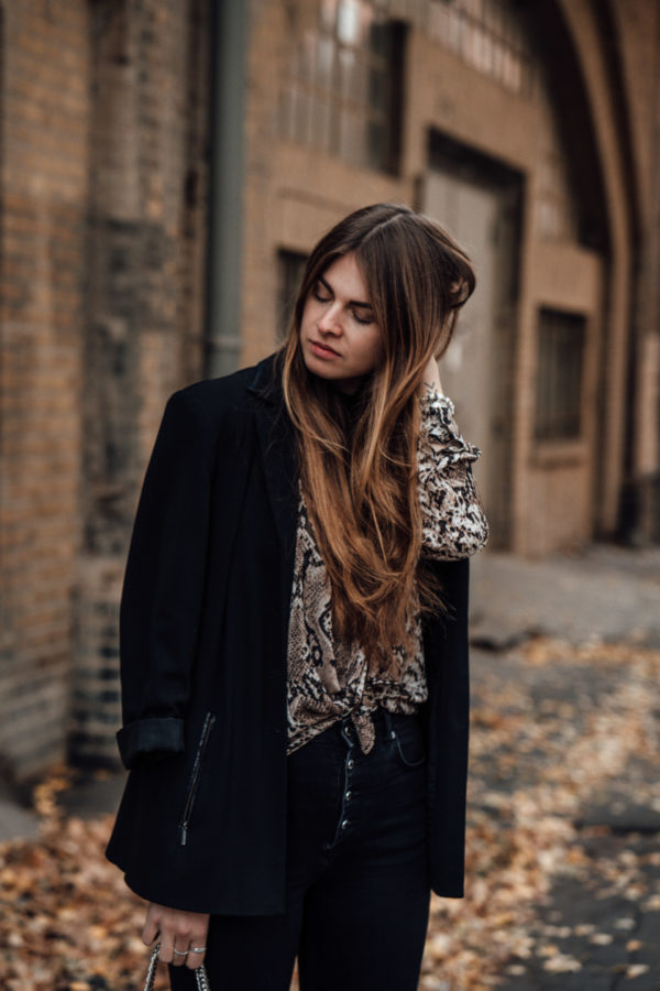 oversized Blazer Herbst