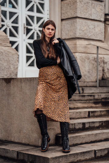 Santoni Stiefel mit Schnürung