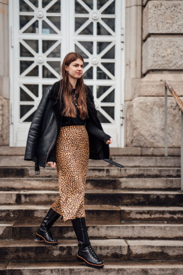 Wie trägt man Leopard Print