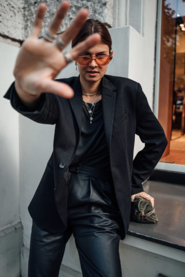 Wie trÃ¤gt man einen Boyfriend Blazer