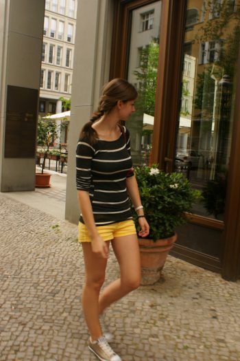 Yellow Shorts
